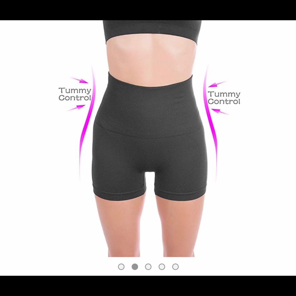 Tummy compression thick high waist shorts